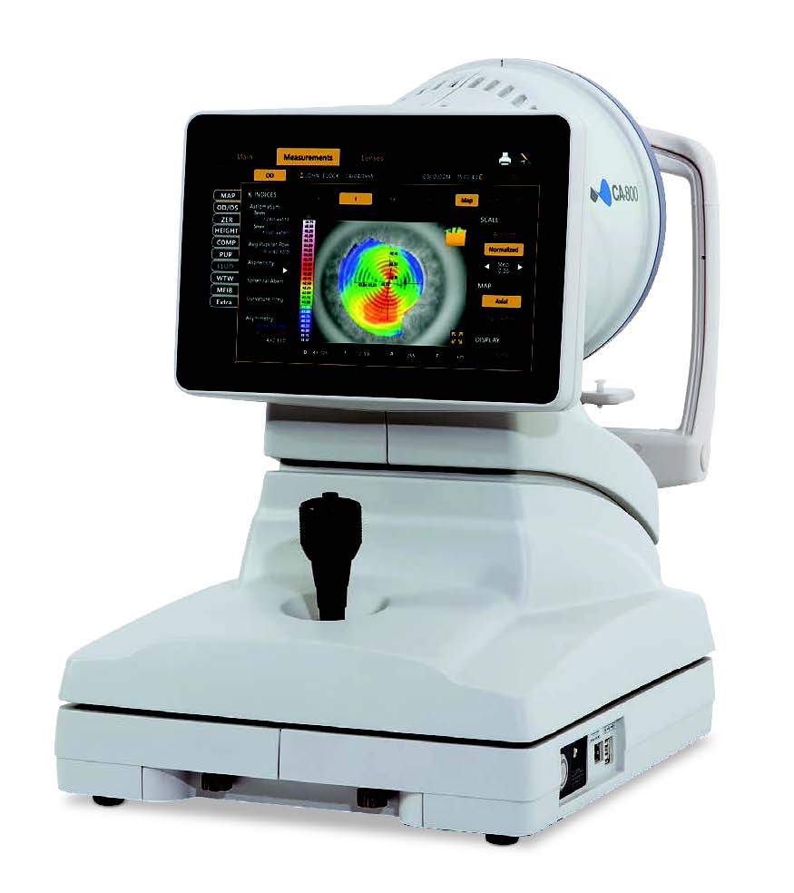 Meibomian gland imaging and Cornea Analysis available at Fine Eyewear